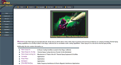 Desktop Screenshot of flamesprayinc.com